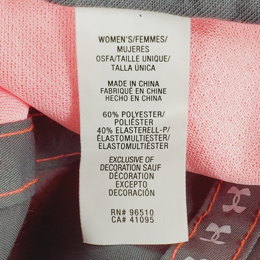 Under Armour NWOT Pink Athletic Workout Renegade Hat - Picture 8 of 11